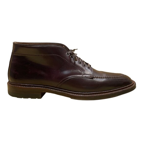Alden Men’s Burgundy Leather Welt Moc Toe Lace-Up Chukka Boots Size 11.5 AA/B main image 9